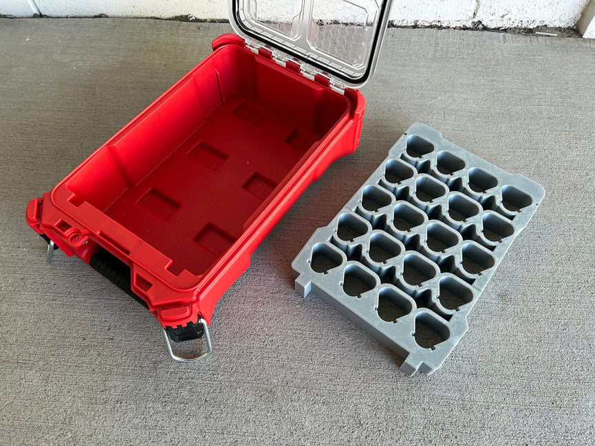 Insert for Milwaukee M12 Battery Rack Insert Compact Organizer