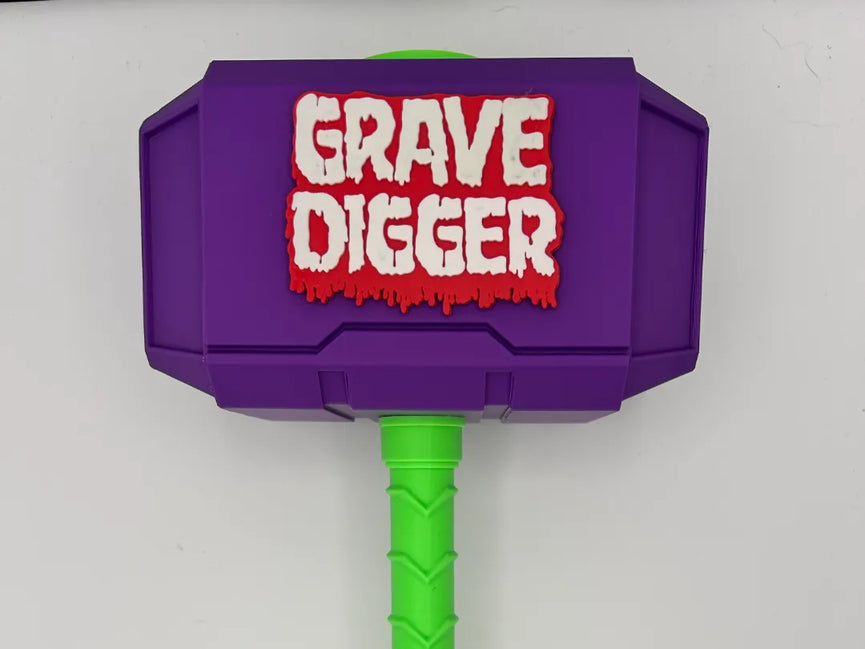 Grave Digger Monster Jam Mjolnir — Thor's Hammer by 3D Printify
