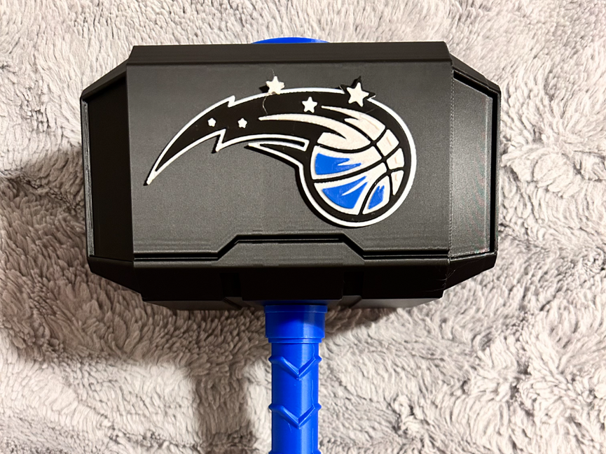 Orlando Magic Mjolnir - Thor's Hammer - Battery Storage Insert - Tool Insert