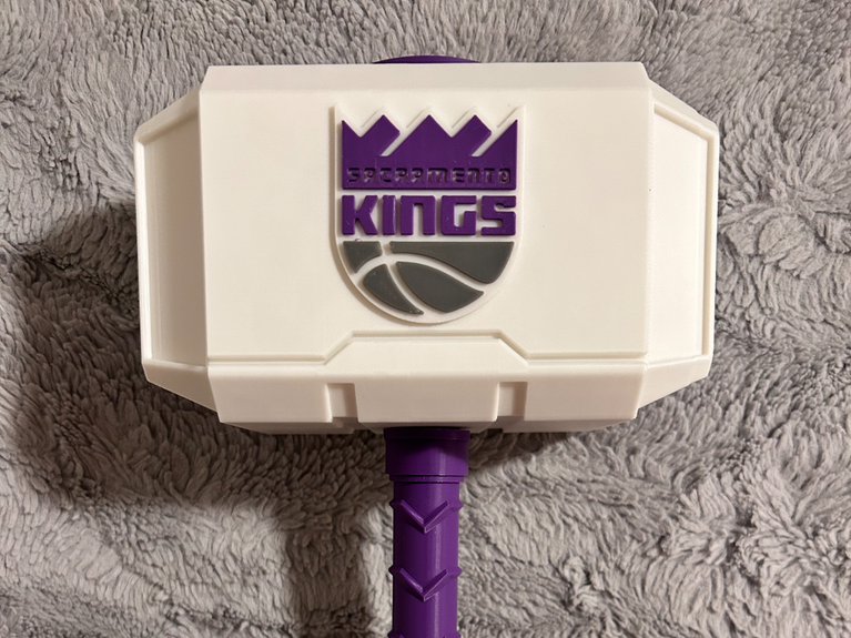 Sacramento Kings Mjolnir - Thor's Hammer - Battery Storage Insert