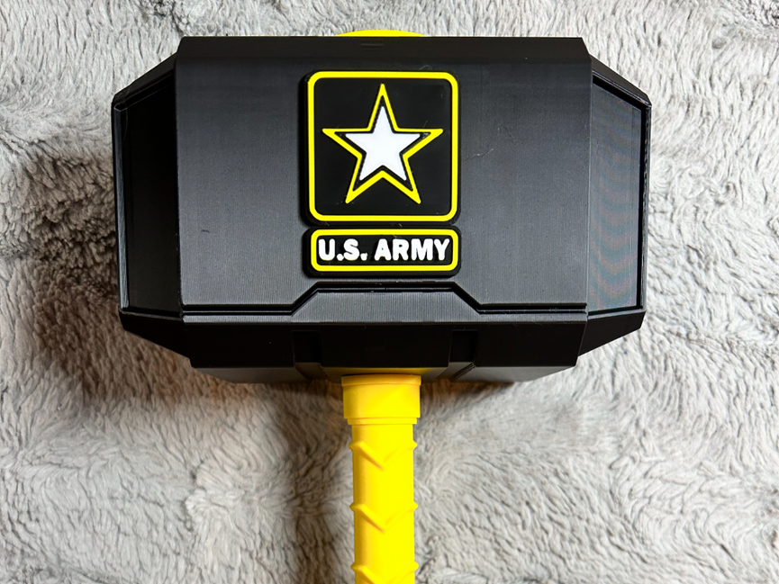 United States Army Mjolnir - Thor's Hammer - Battery Storage Insert