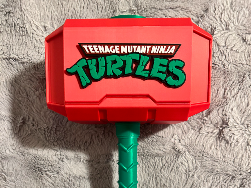 Teenage Mutant Ninja Turtles Mjolnir - Thor's Hammer - Battery Storage Insert
