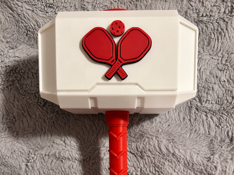 Pickleball Mjolnir - Thor's Hammer - Battery Storage Insert - Tool Insert
