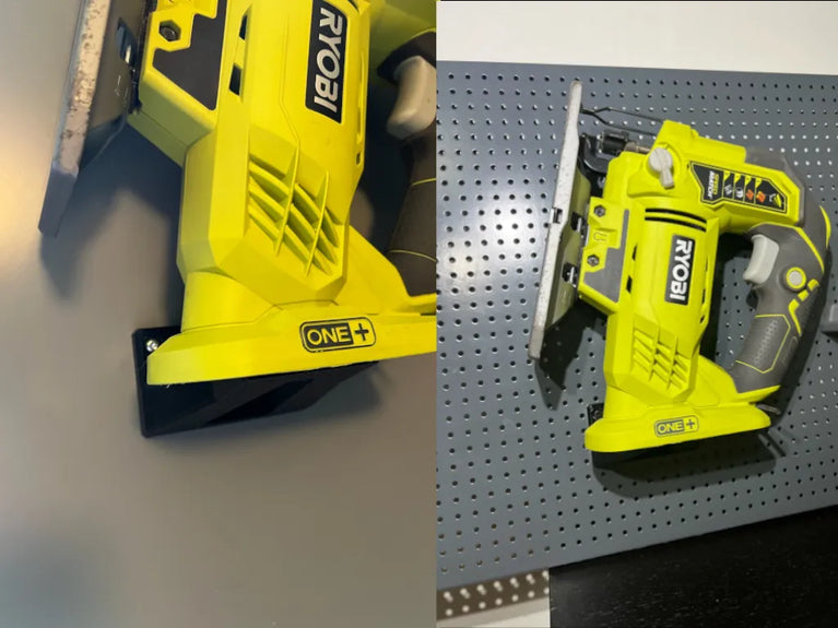Slim Ryobi One+ Wall / Pegboard Mount