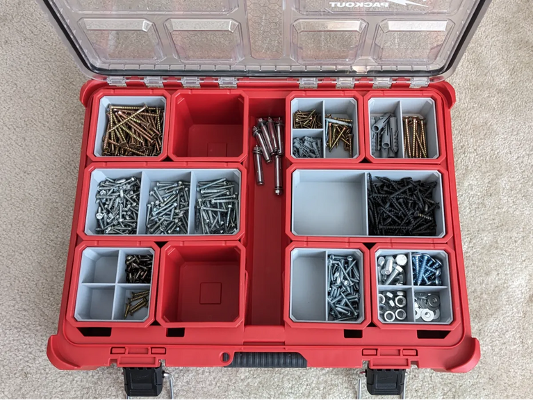 Packout Deep Bin Stacking Inserts