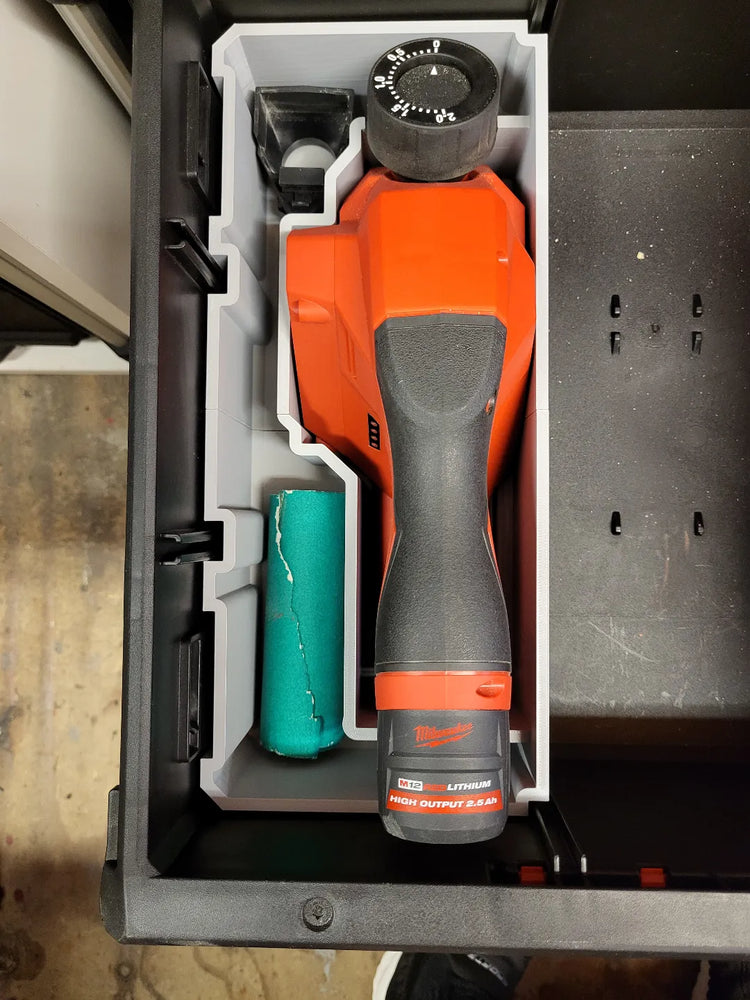Milwaukee M12 planer PACKOUT drawer insert