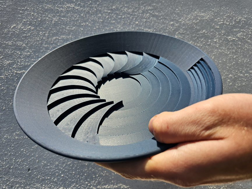 Turbo Pan – Fast Gold Prospecting Tool (3D Printed in Durable PETG)