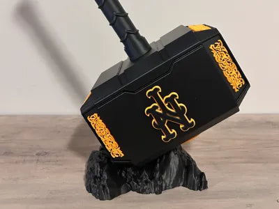 New York Mets Eclipse Mjolnir - Thor's Hammer - Battery Storage Insert