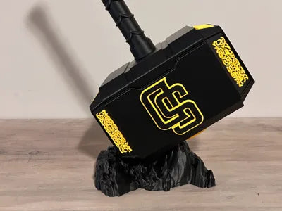 San Diego Padres Eclipse Mjolnir - Thor's Hammer - Battery Storage Insert