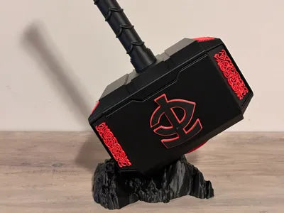 Minnesota Twins Eclipse Mjolnir - Thor's Hammer - Battery Storage Insert