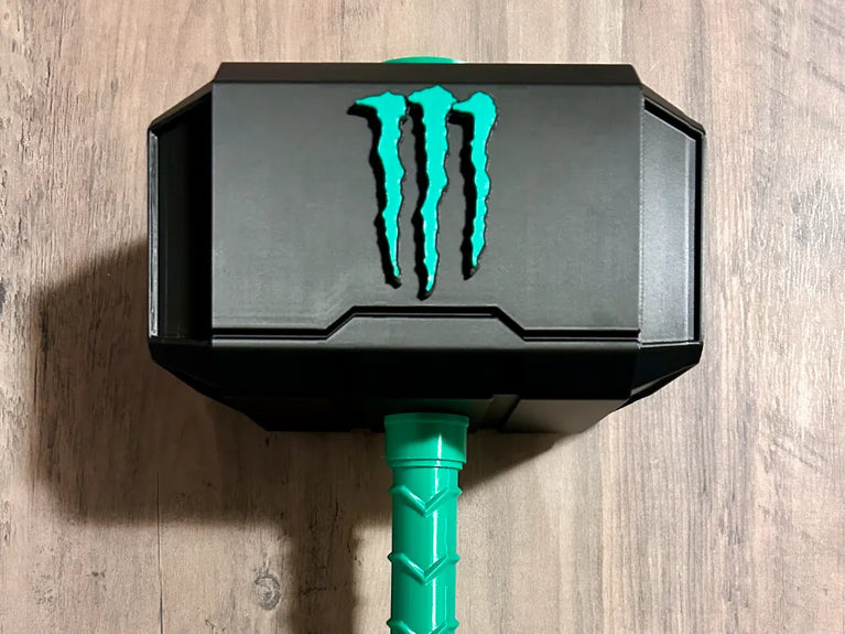 Monster Energy Mjolnir - Thor's Hammer - Battery Storage Insert - Tool Insert