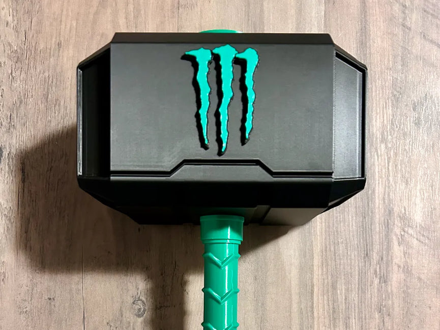 Monster Energy Mjolnir - Thor's Hammer - Battery Storage Insert - Tool Insert