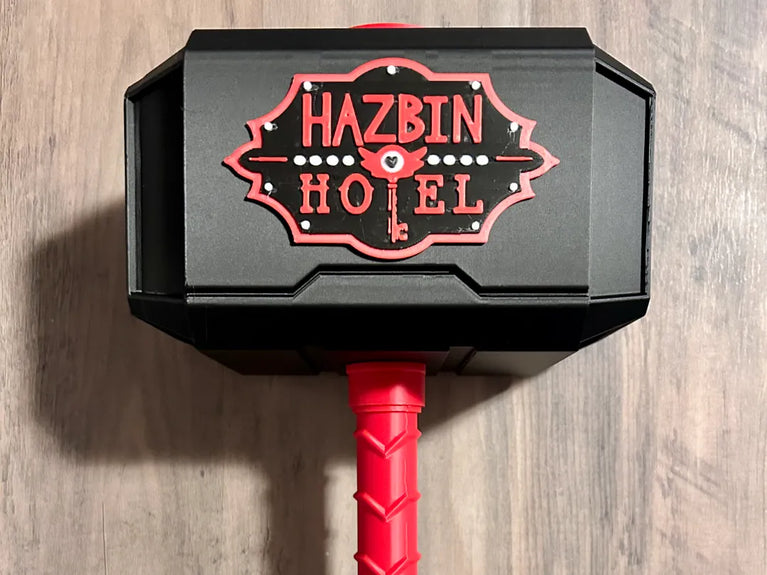 Hazbin Hotel Mjolnir - Thor's Hammer - Battery Storage Insert - Tool Insert