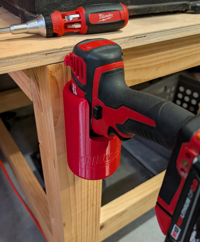Wall Mount Milwaukee M18 Drill Holster/Holder