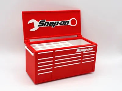 Snap-on Toolbox Pen Holder - 3D Printed Desk Organizer