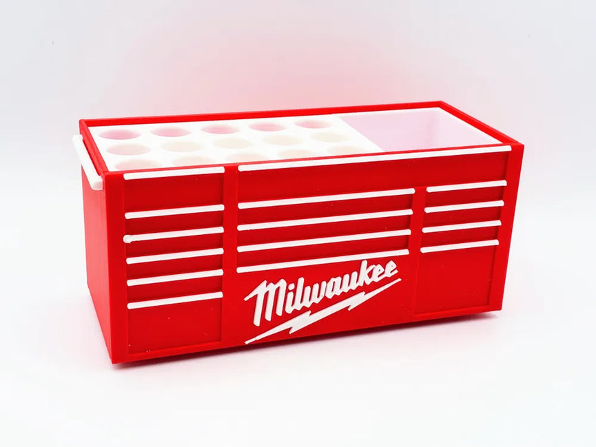 Milwaukee Toolbox Pen Holder - 3D Printed Desk Organizer