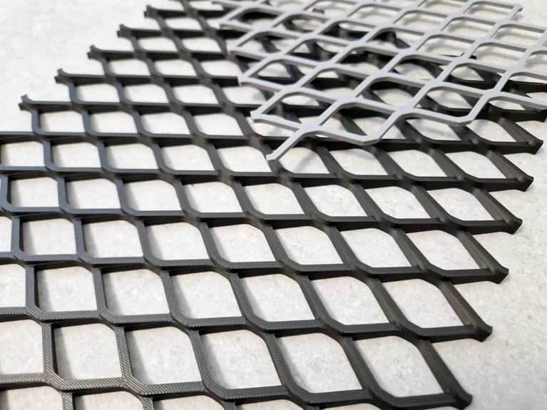 Expanded Metal Sluice Matting (Raised & Flat Diamonds)