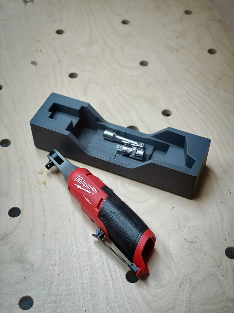 Gridfinity for Milwaukee 2567 M12 3/8 Ratchet