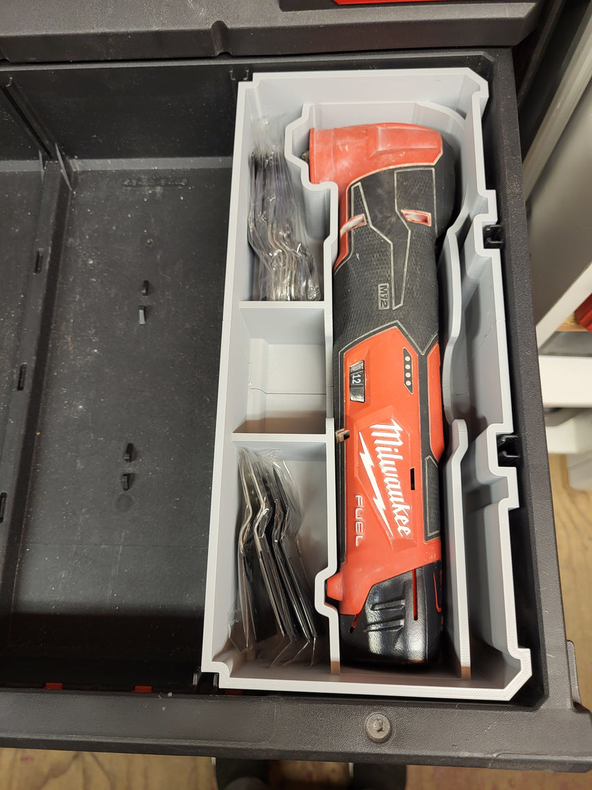 Milwaukee PACKOUT M12 Fuel Multitool Insert for 2, 3 Drawer PACKOUT