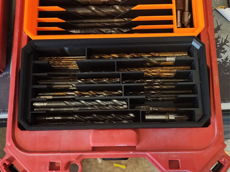 Milwaukee PACKOUT Drill Bit Bin