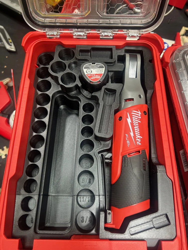 Milwaukee PACKOUT 3/8 in Ratchet & Impact Socket Insert