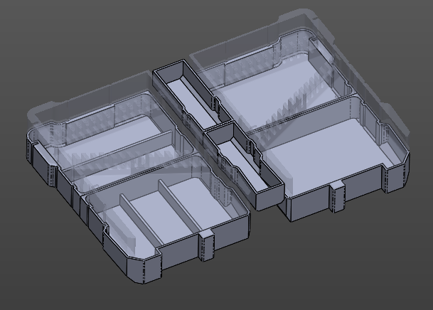 3D Printed Tool Insert for 30pc Metric & SAE Combination Wrench | Fits Milwaukee PACKOUT 48228430 Organiser