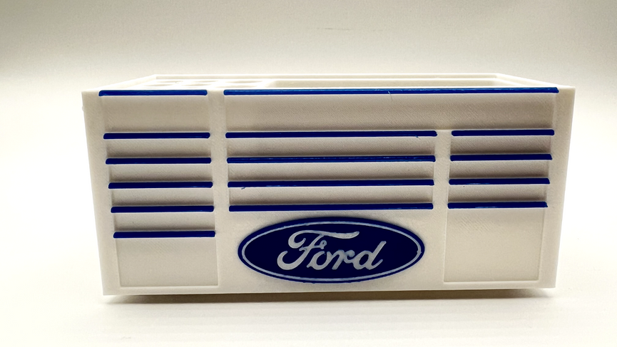 Ford - 3D Printed Desk Organizer