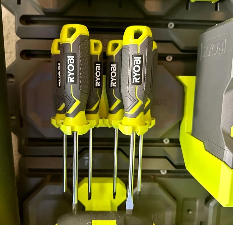 Screwdriver Mount for Ryobi Link - 3D Printed