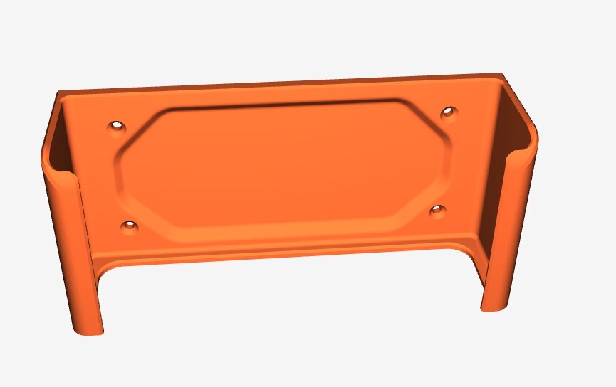 3D Printed Focusrite Scarlett 2i2 Under desk Mount (PETG)