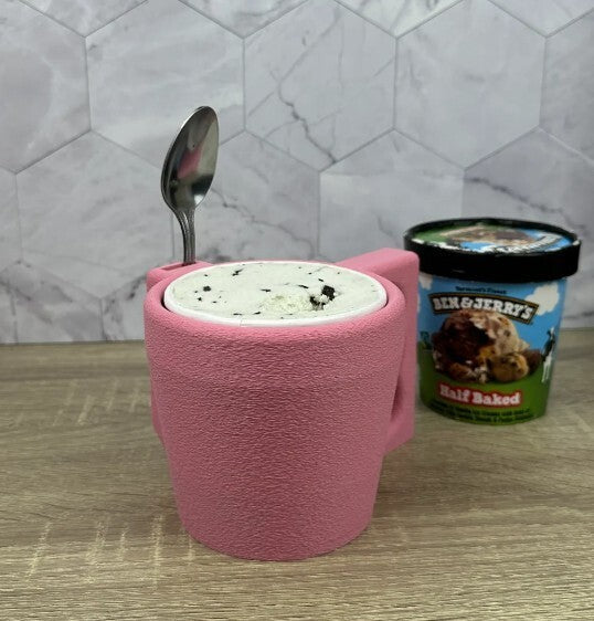 Hand-Saving Ice Cream Pint Cozy | 3D Printed | Fun, Colorful, Reusable