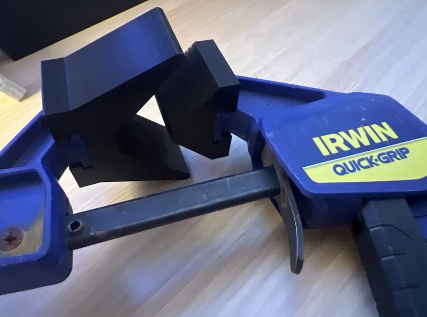 Irwin Mini Quick Grips Corner Clamp Adapters - 90 Degree Joinery, PETG Durable