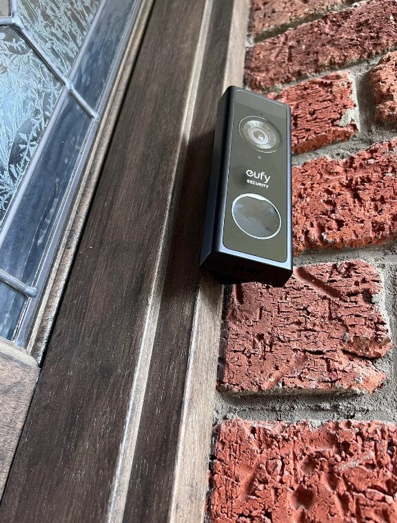 Eufy 2K (Battery/Wired) Doorbell Wedge 35-55 Degrees Kit (3D Printed - ABS)