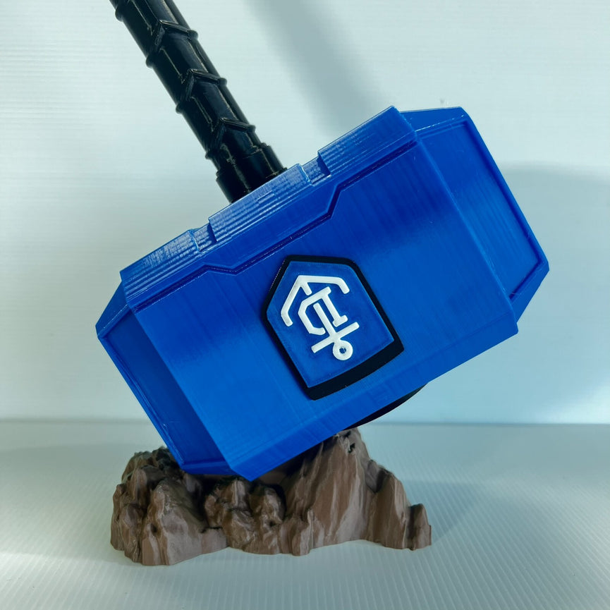 Fremantle Dockers Thor’s Hammer – Unique 3D Printed Display Piece for AFL Fans