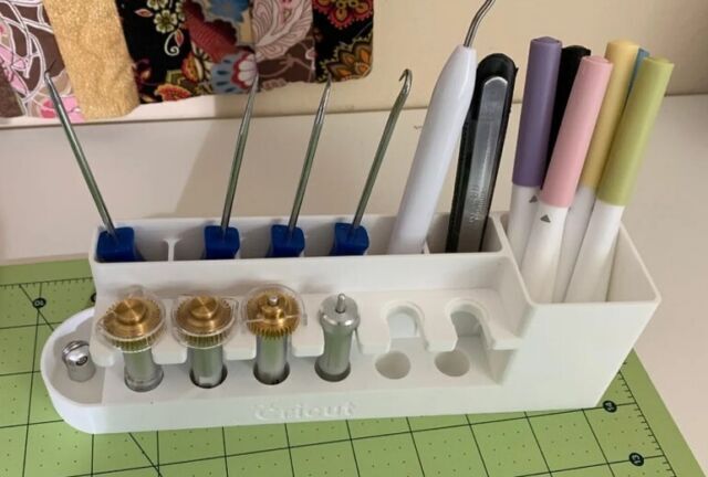 Cricut Tool Holder with cups - 3D Printed
