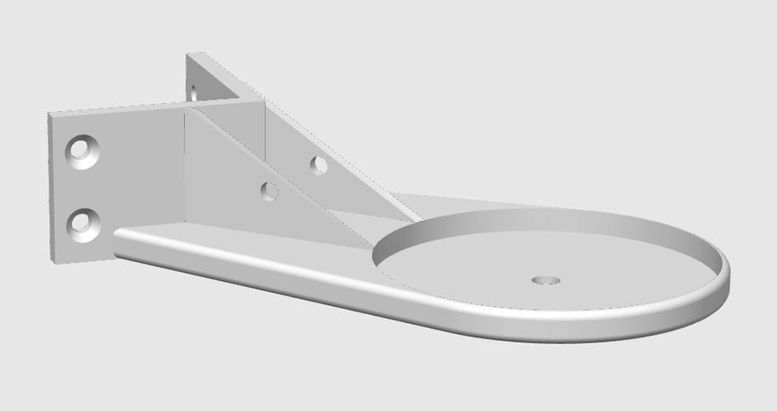 Reolink E1 Outdoor Camera Mount with Bird Control Spikes - 3D Printed