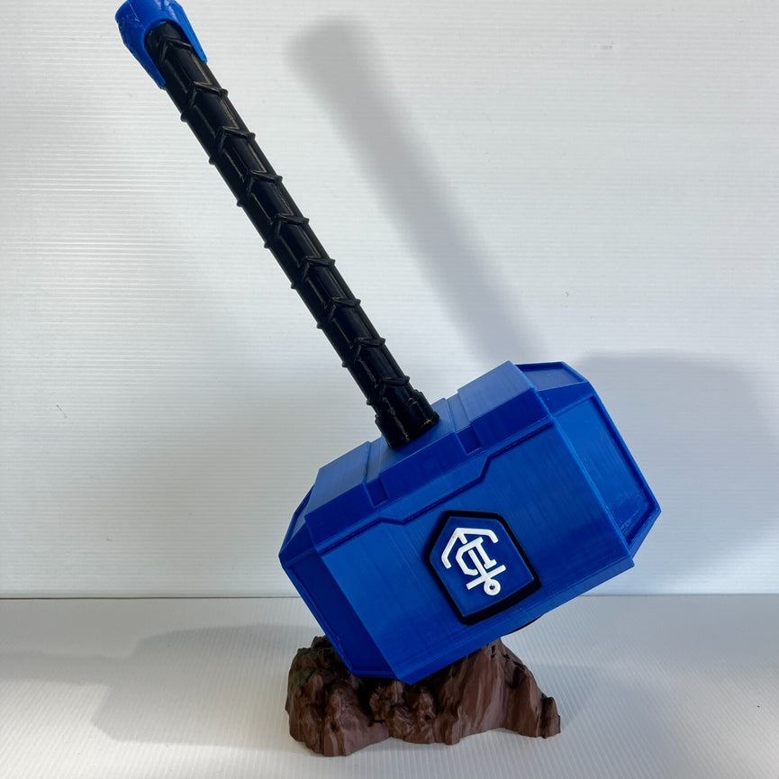 Fremantle Dockers Thor’s Hammer – Unique 3D Printed Display Piece for AFL Fans