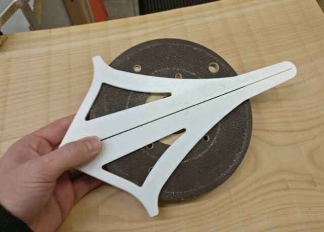 3D Printed Centre Finder ABS+