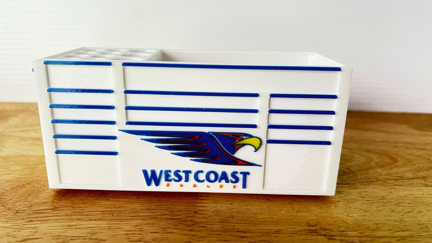 Westcoast Eagles - 3D Printed Desk Organizer