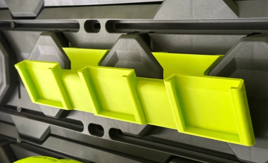 40V Battery Mount for Ryobi Link - Holds 3 Batteries - 3D Printed