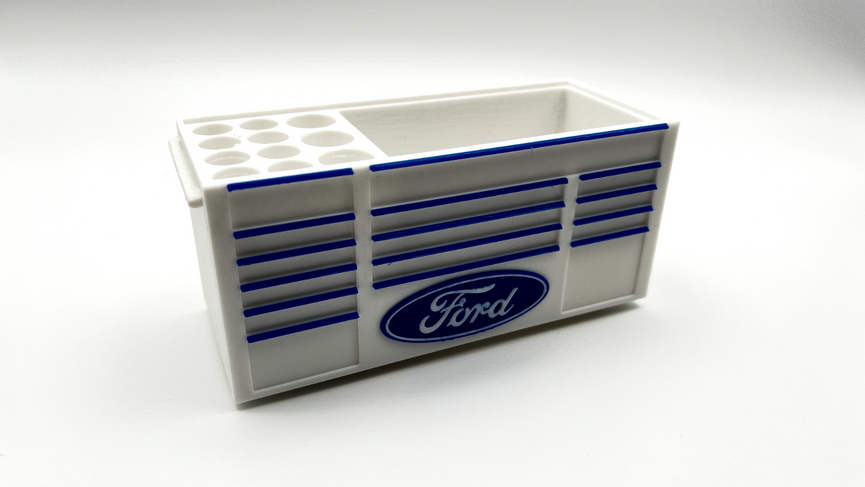 Ford - 3D Printed Desk Organizer