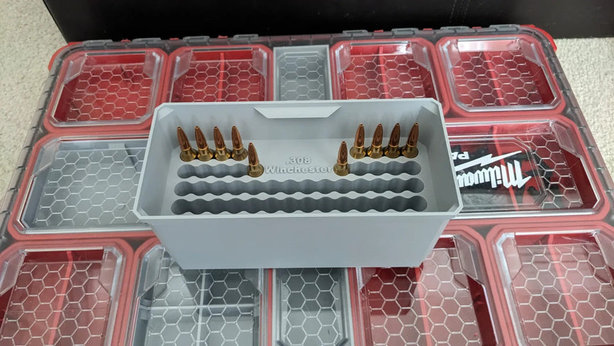 .308 Winchester Rectangle Insert Tray for Milwaukee Packout Organizer