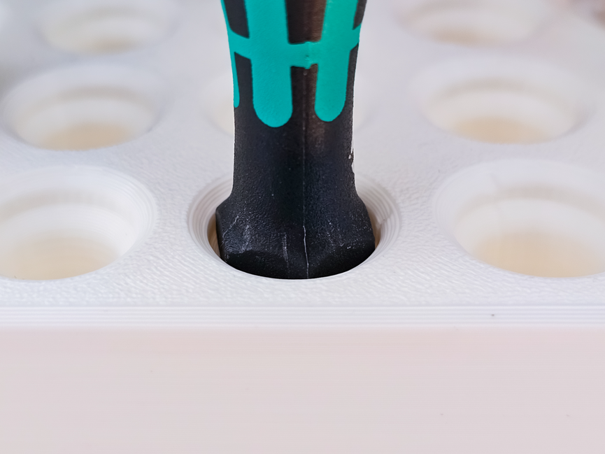 IKEA Skadis Tool Holder - 3D Printed in Durable PETG