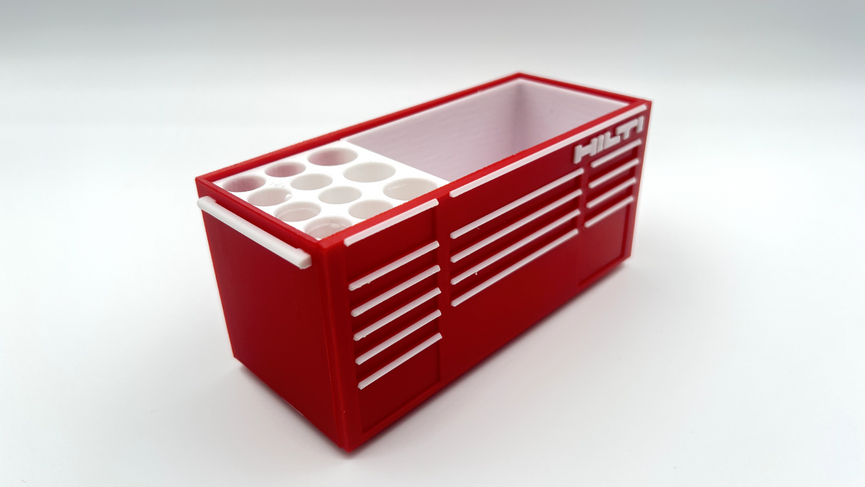 Hilti - 3D Printed Desk Organizer