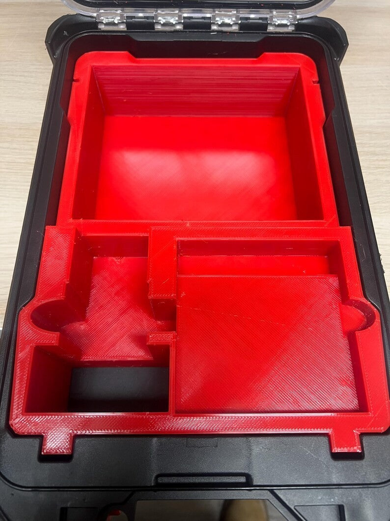 3D Printed Tray for Milwaukee Packout M12 CLLP Laser Level – 4932464083 Compact