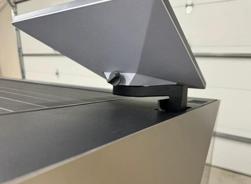 3D Printed Cybertruck Starlink Mini Mount ASA Carbon Fiber, UV & Chem Resistant