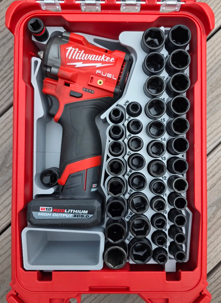 Milwaukee PACKOUT Stubby & Socket Organizer