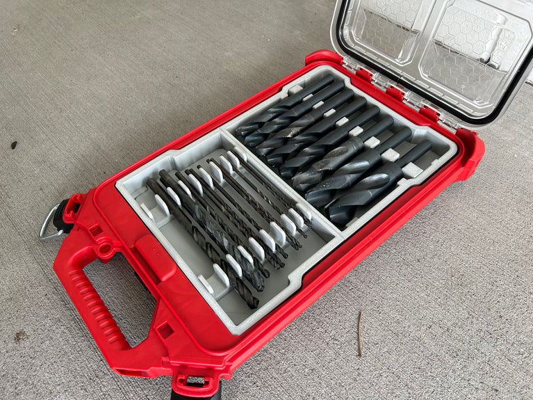 Milwaukee Drill Bit Insert for Fits Milwaukee PACKOUT Compact Organiser 48228435