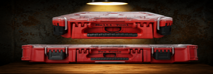 Milwaukee PACKOUT Handle Name Plate Labels - Professional Series - Battery Storage