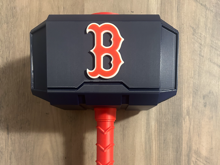 Boston Red Sox Eclipse Mjolnir - Thor's Hammer - Battery Storage Insert