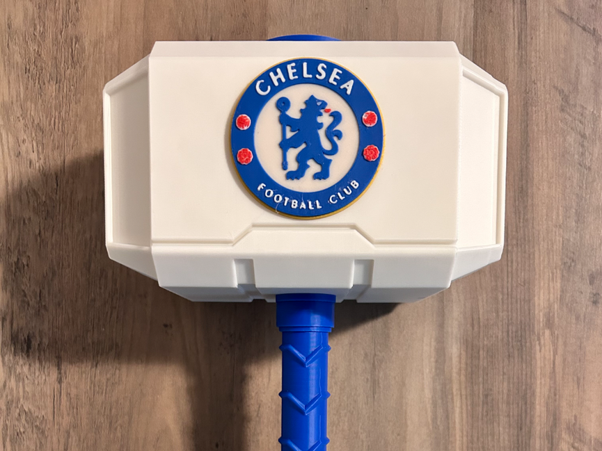 Chelsea Fc Mjolnir - Thor's Hammer - Battery Storage Insert - Tool Insert